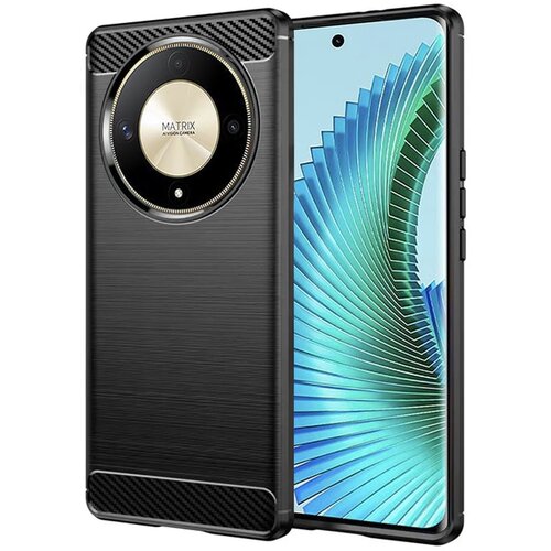 Techsuit Carbon Silicone ovitek za Honor Magic 6 Lite &ndash; črna Cene