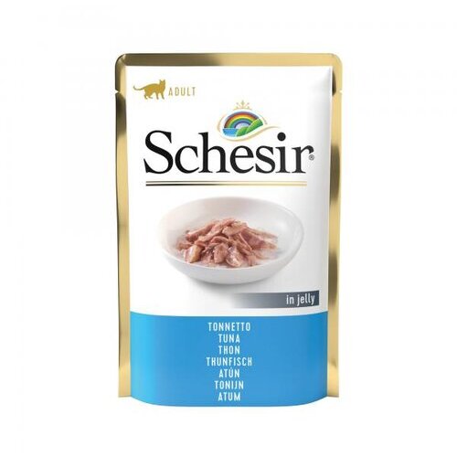 Schesir preliv za mačke - tuna u želeu 85g Slike