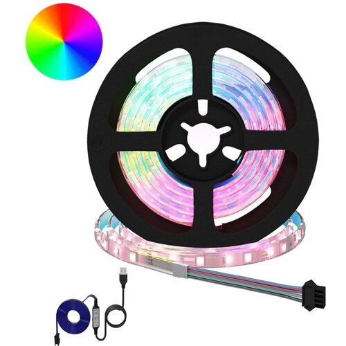  LED traka 12 kom. Crna i prozirna Bakar i plastika - 90 cm 12 LED traka (s PU gumom) Slike