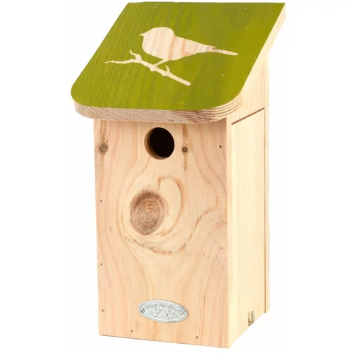 Esschert Design kućica za ptice od punog bora Slide