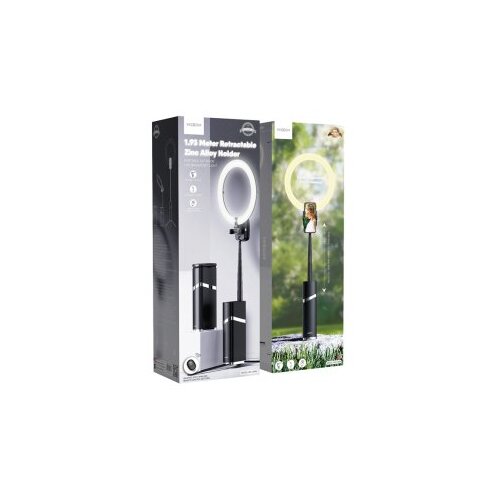Moxom Držač i LED svetlo MX-LB08 crno Slike