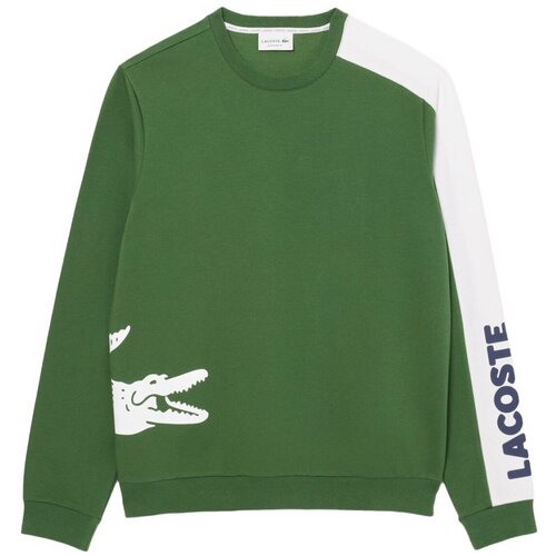 Lacoste Puloverji SH9470 Zelena Cene