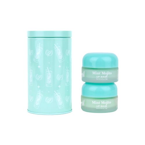 Barry M Lip Care Duo poklon set za usne s mirisom Mint Mojito 2x14 g Slike