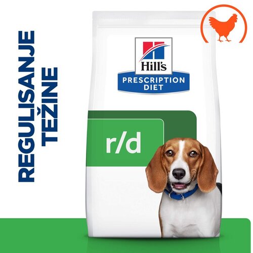 Hill’s Prescription Diet r/d Weight Loss Hrana za Pse sa Piletinom 1,5 kg Cene