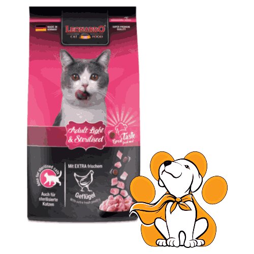 Leonardo Cat Adult Light & Sterilized 1,8kg, Granule Za Sterilisane Mačke Cene
