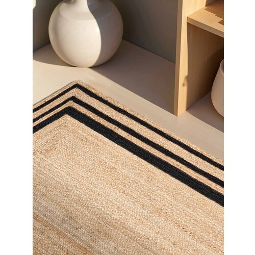 Hanse Home Črna/v naravni barvi obojestranska/ročno tkana preproga iz jute 200x300 cm Looma &amp;ndash; Slike