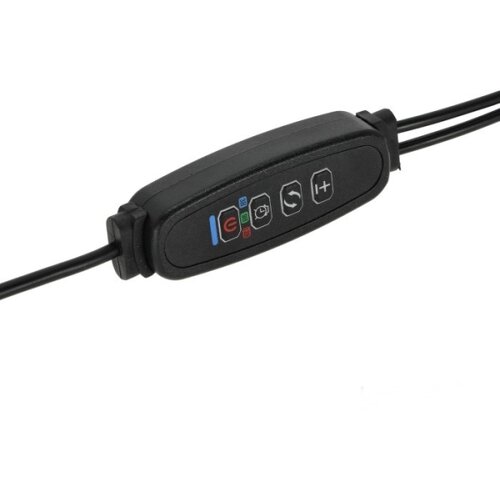 Fleksibilna LED prigu&amp;scaron;iva stolna lampa sa klipsom za uzgoj biljaka VITARO 2xLED/4W/230V crna Slike