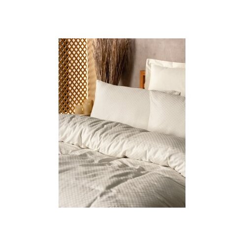 Lessentiel Maison ranforce posteljina (200x220) plaid cream Slike