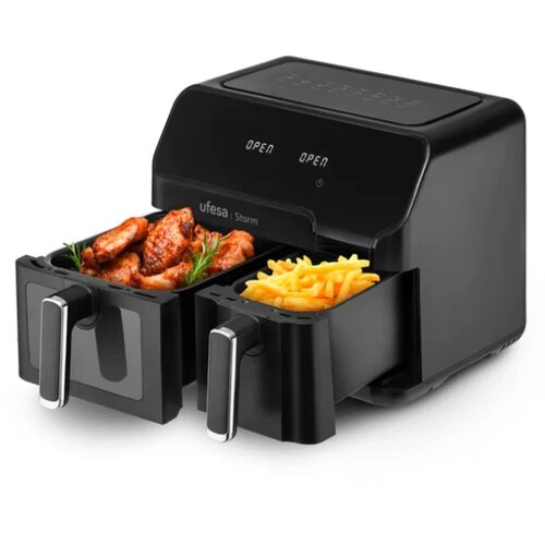 Ufesa AirFryer Storm/bezuljna/dupla posuda/zapremina 9L(5.5L+3.5L)8 programa Cene