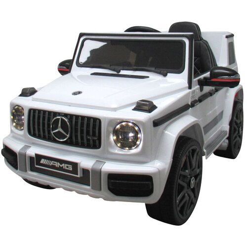 Mercedes G63 auto na akumulator Eva pjenasti kotači, bijeli Slike