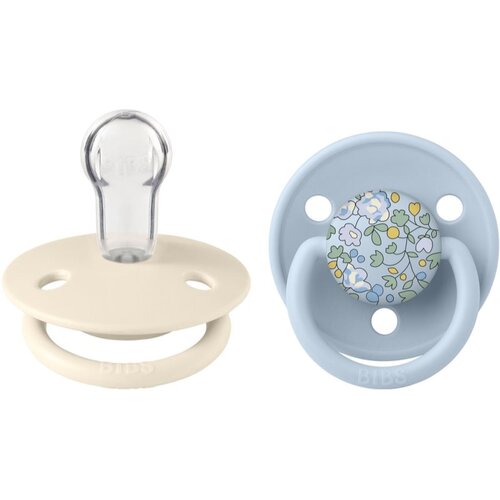 Bibs x Liberty De Lux One Size duda Ivory/ Baby Blue 2 kos Slike