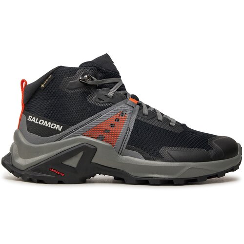 Salomon Trekking čevlji X Raise Mid Gore-Tex L47458000 Črna Slike