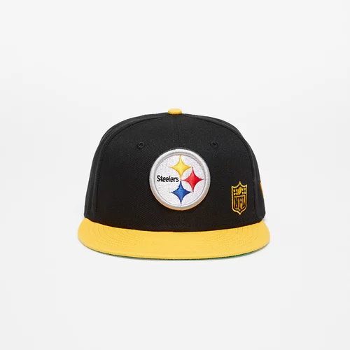 New Era Pittsburgh Steelers Team 9FIFTY Snapback Cap Black/ Yellow