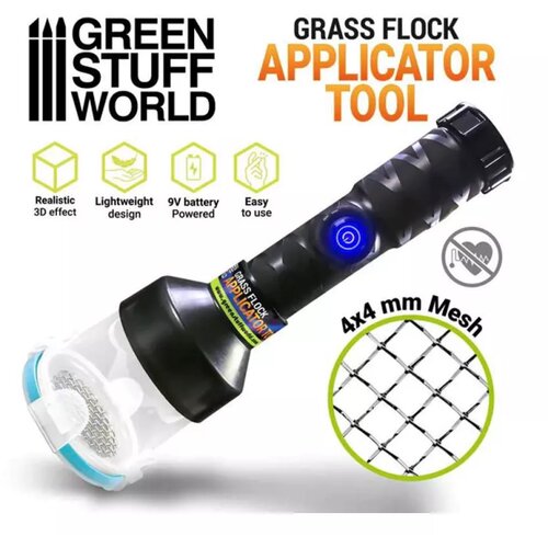 Green Stuff World grass flock applicator tool - 320mm length Cene