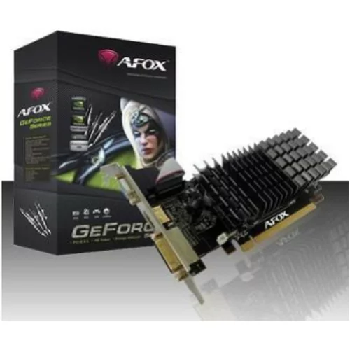 Afox Grafična kartica nVidia GT210 G 210 - 1GB DDR2 | 1xDVI 1xHDMI 1xVGA - Low profile passivno hlajenje (AF210-1024D2LG2), (20580539)