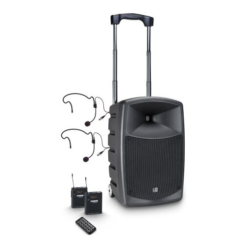 Ld Systems ROADBUDDY 10BPH2 akumulatorski zvočnik + 2x naglavni mikrofon, 600 MHz Band - - Audio-Kondric Cene