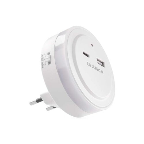  Nočna lučka 3 LED 230V s fotosenzorjem Cene