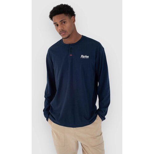 Hurley Merchant Henley Majica z dolgimi rokavi nightforce Cene
