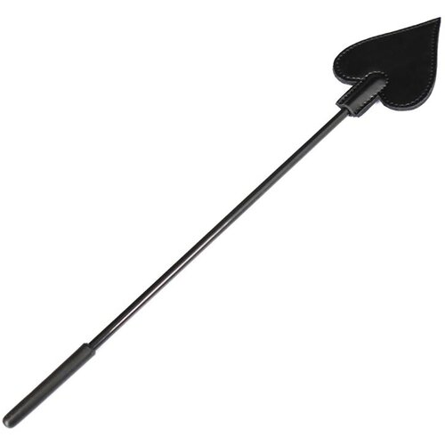 LATETOBED BDSM Line Ace of Spades Riding Crop Black Cene