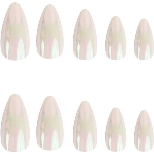 Nail HQ Almond Umjetni nokti Pearl Glaze 24 kom Slike