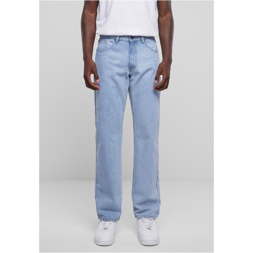 Urban Classics Men&amp;#039;s Straight Fit Heavy Ounce Jeans Light Blue Slike