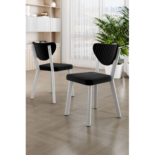 Hanah home Set stolica Arfa, 101x76x26 cm, 4 dijela, Crna Cijene