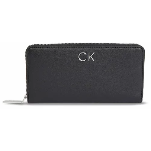 Calvin Klein Velika ženska denarnica Ck Daily Large Zip Around Wallet K60K611778 Črna
