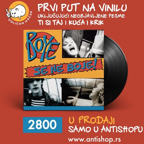  BOYE - BOYE SE NE BOJE! Cene