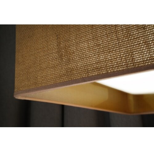  Brilagi-LED prigu&amp;scaron;iva svetiljka VELVET SQUARE LED/36W/230V Wi-Fi Tuya+DO braon Slike