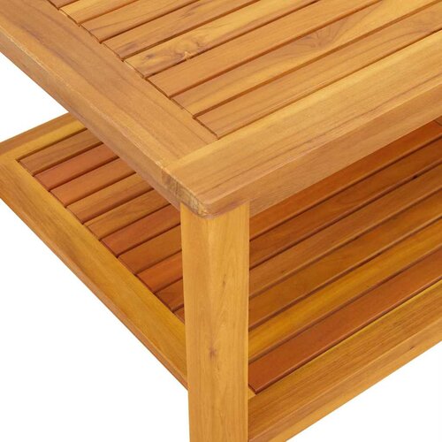  Bocni stol Prirodna nafta 110 x 55 x 45 cm Čvrsto drvo akacije Slike