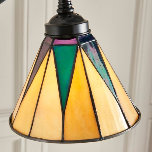  endon 74355 - podna lampa tiffany dark star 1xE14/40W/230V Slike