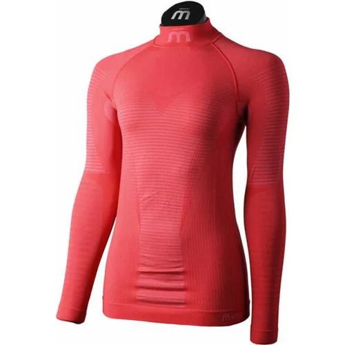 MICO L/SLVS MOCK NECK SHIRT WARM CONTROL W Ženska termo majica, crvena, veličina