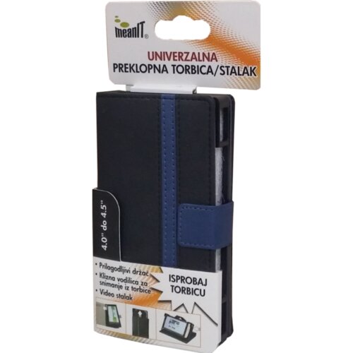 Mean IT Torbica/stalak, univerzalna, preklopna, 4-4.5&rdquo;,crno/plava &ndash; TUS1 Cijene