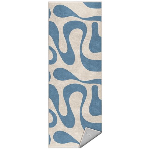 Mila Home Moder pralen tekač 80x200 cm Blue Latte – Cene