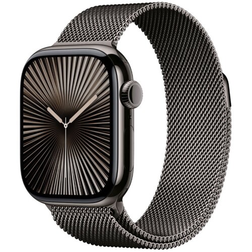 Apple Watch Series 10 GPS + Cell. 46mm Slate TC, Slate Milanese Loop - S/M, (MC7R4QCA) Cijene