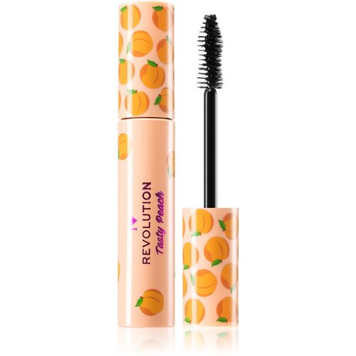 Revolution Tasty Peach maskara za volumen i produžavanje trepavica nijansa Black 8 g Cijene