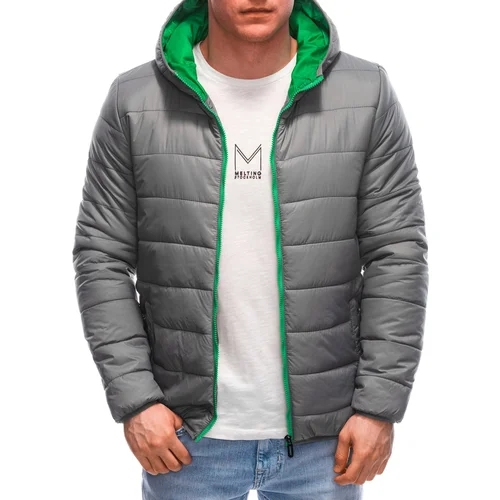 Edoti Men's mid-season quilted jacket