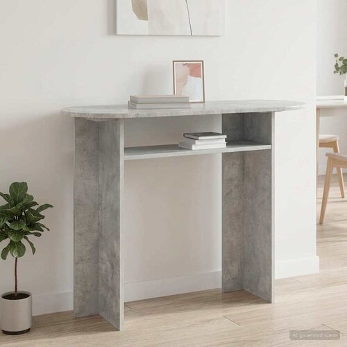  Konzolna stolica s pohranom Betonska siva 100 x 39,5 x 75 cm Cene