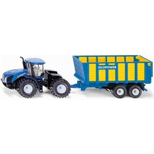 Siku Traktor s prikolico za silažo Slike