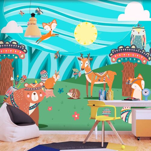  Tapeta - Adventures in the Woods 100x70 Slike