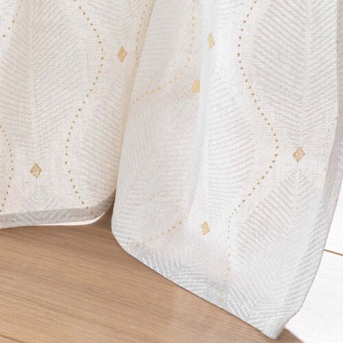 Douceur d int&amp;eacute;rieur Bež zavesa 140x240 cm Maho &amp;ndash; Slike