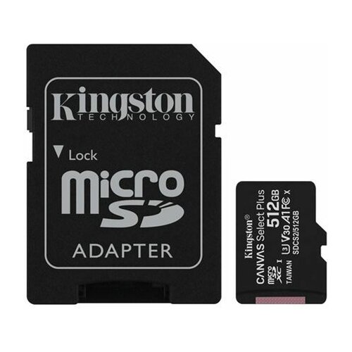 Kingston memorijska kartica sd micro 512GB class 10 uhs-i plus Slike