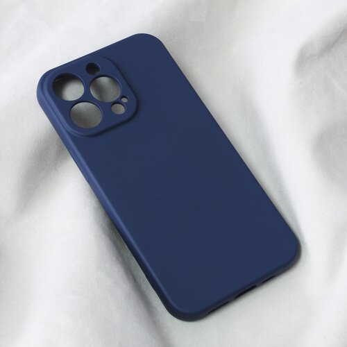  Maska za telefon Teracell Soft Velvet za iPhone 13 Pro 6.1 tamno plava Cene