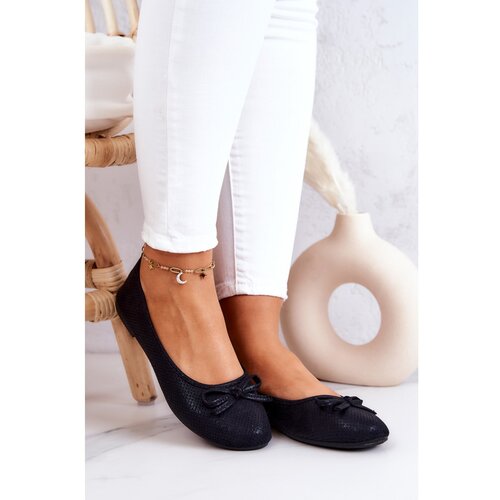 Kesi Women's Ballerinas Classic Black Fimme Cene