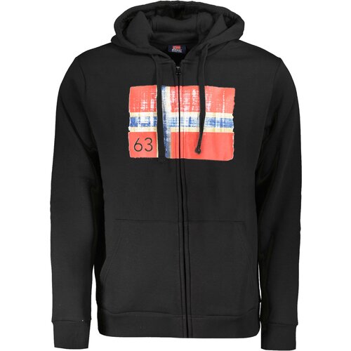 Norway 1963 MEN&#39;S BLACK ZIP-UP SWEATSHIRT Cijene