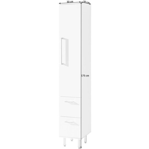 Novel visoka omara 30/175/30 cm Slike