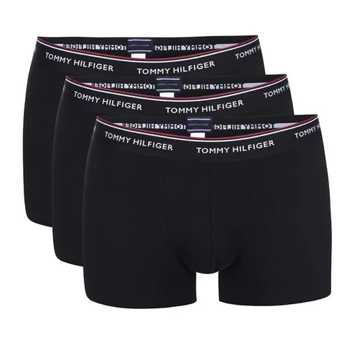 Tommy Hilfiger Underwear Oprijete boksarice 3 Piece Črna