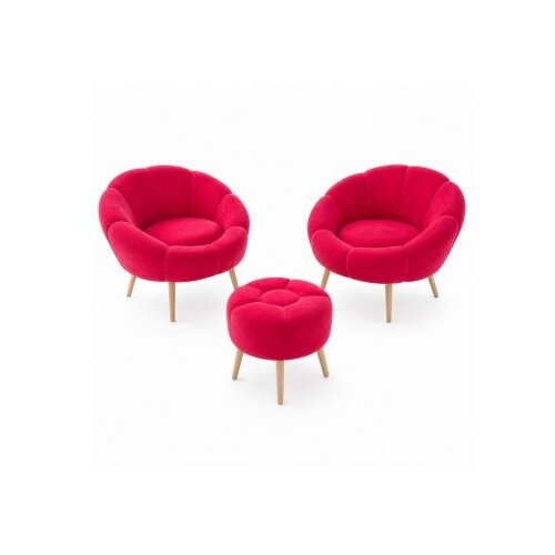 Atelier Del Sofa fotelje i tabure lida wellsoft fuchsia Slike