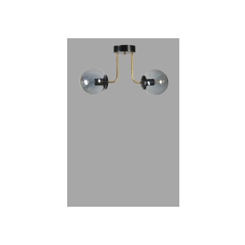 Opviq pablo 2 li siyah Füme Camlı avize blackfume chandelier Cene