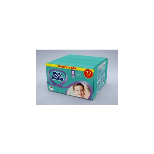 Evy Baby monthly box pelene 5 12-25KG 80 komada Slike